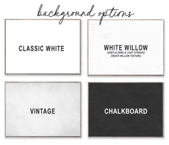 Measure Equivalents Vintage Style - Lettered & Lined