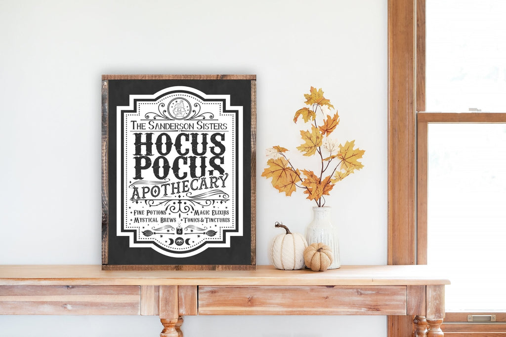 Hocus Pocus Apothecary - Lettered & Lined