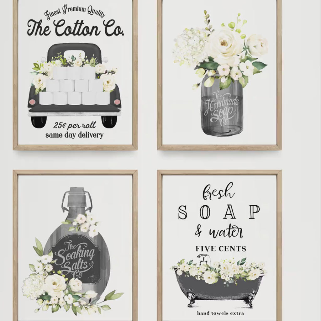 Bathroom clearance wall decor