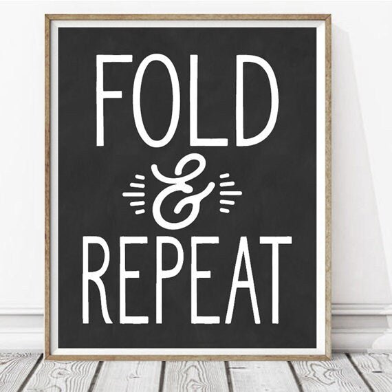 Fold & Repeat - Lettered & Lined