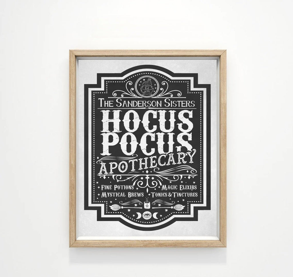 Hocus Pocus Apothecary - Lettered & Lined