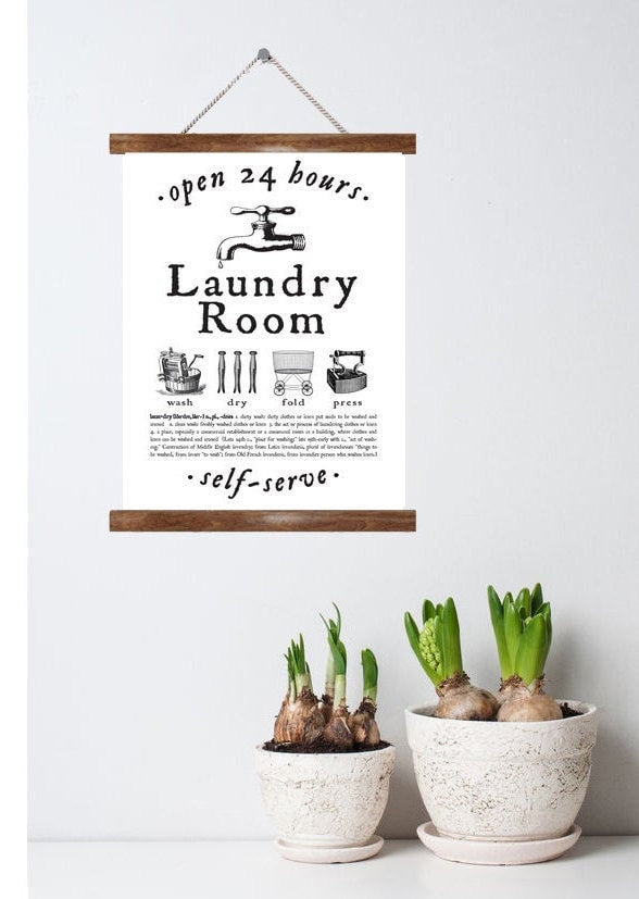 Laundry Room Open 24 Hours Self Serve  