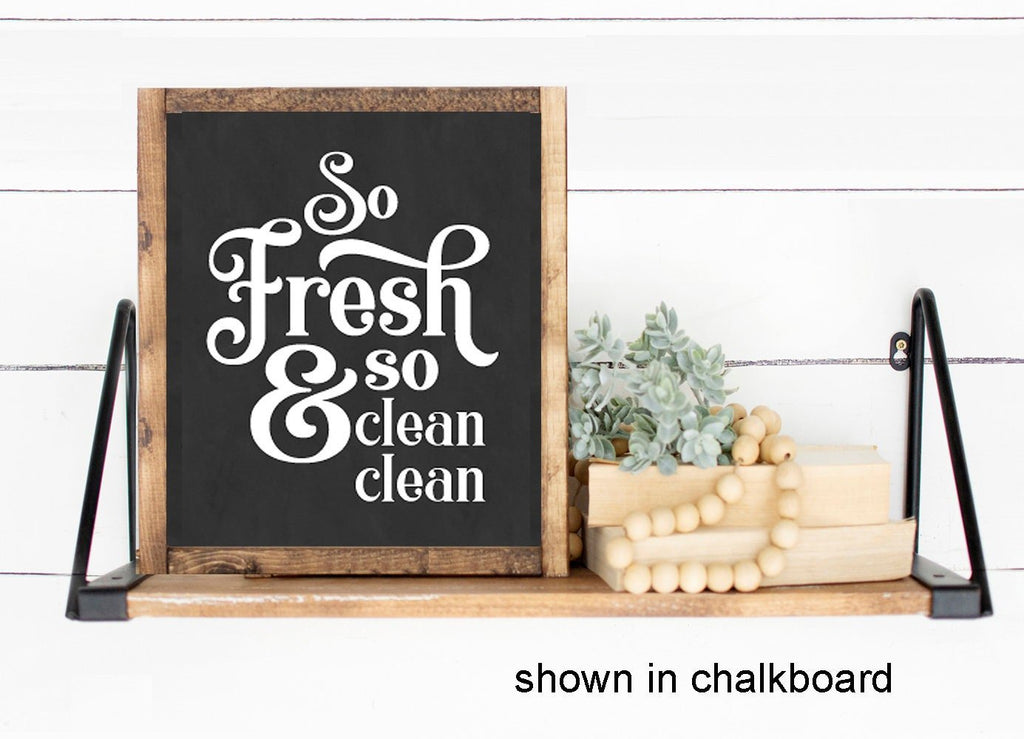 So Fresh & So Clean Clean - Lettered & Lined