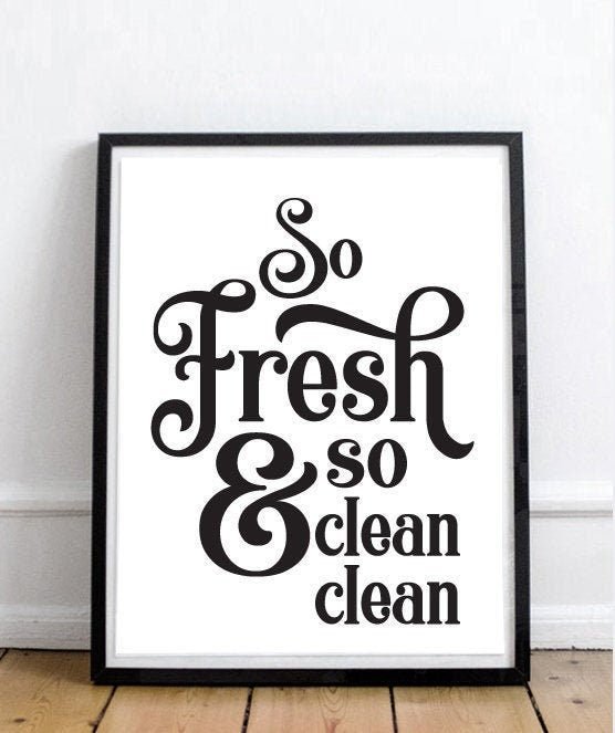 So Fresh & So Clean Clean - Lettered & Lined