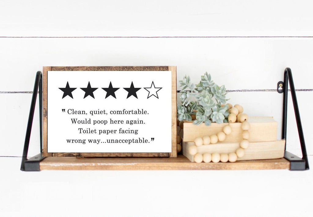 Four Star Bathroom Review - Lettered & Lined