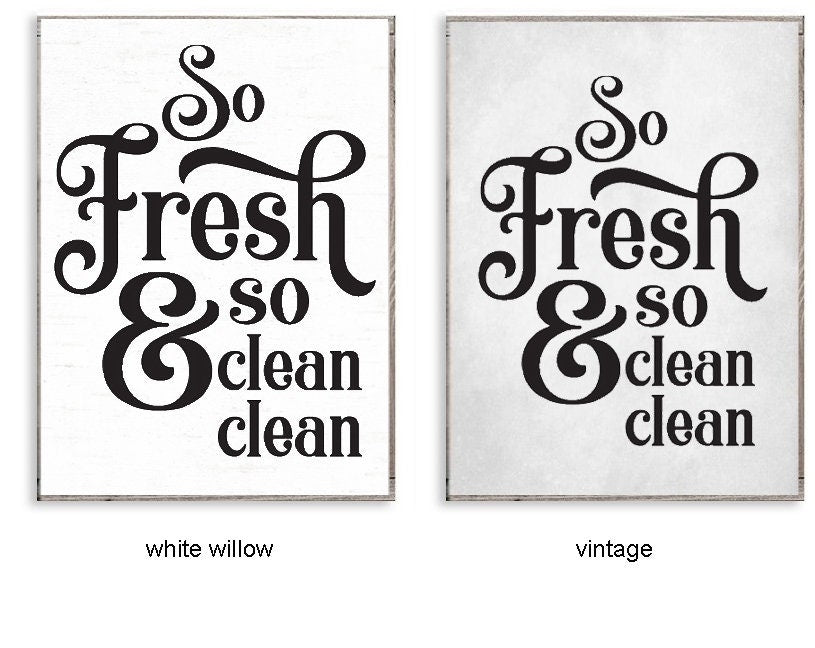 So Fresh & So Clean Clean - Lettered & Lined