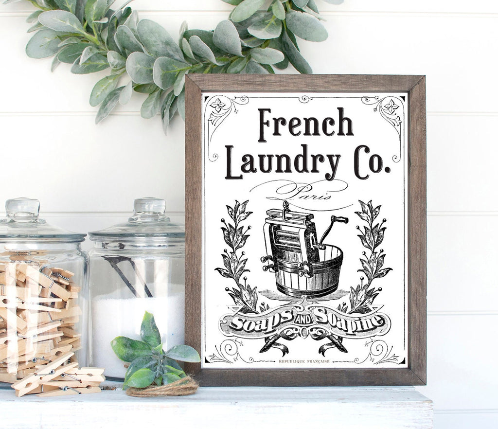 French Laundry Co Print 