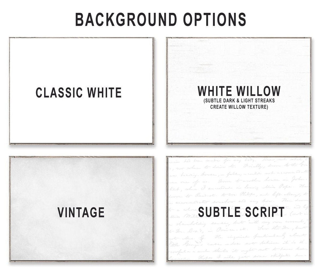 French Bathroom White Floral Set - Lettered & Lined