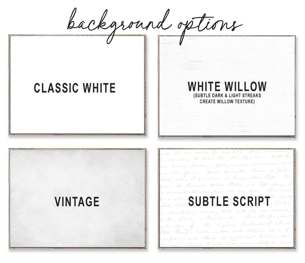 Set of 3 White Floral Bathroom Prints - Lettered & Lined