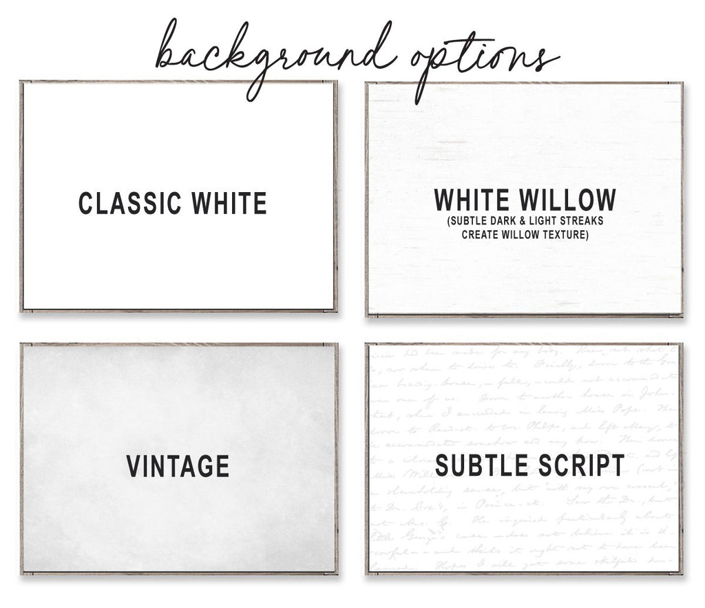French Natural Mason White Floral - Lettered & Lined