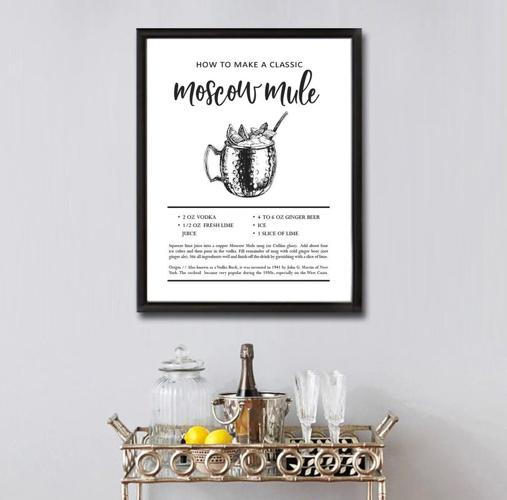 Moscow Mule: How To Make A Classic Cocktail Print 