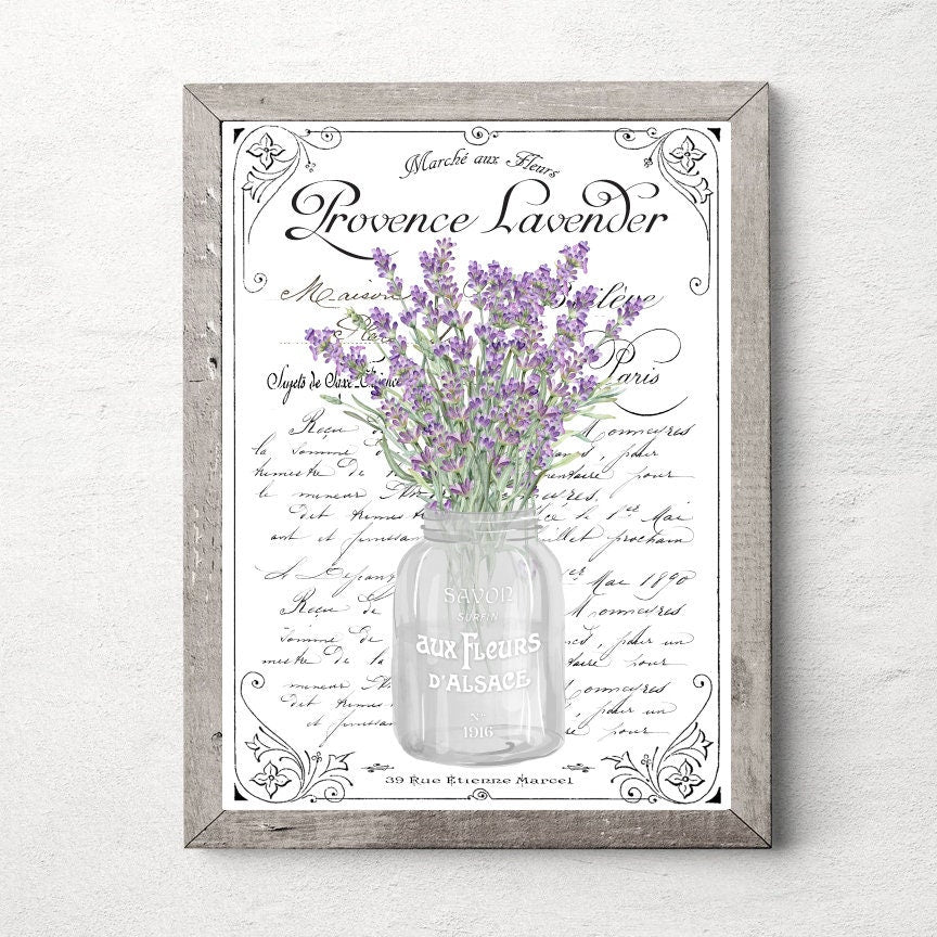 Provence Lavender French Print 