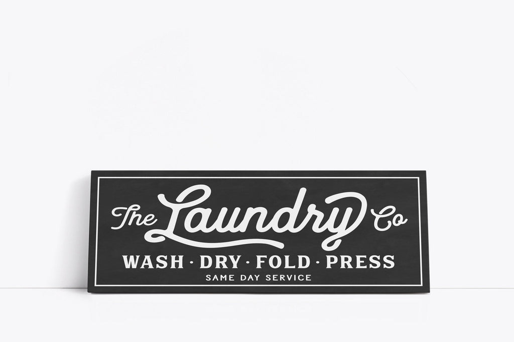 LAUNDRY – Lettered & Lined