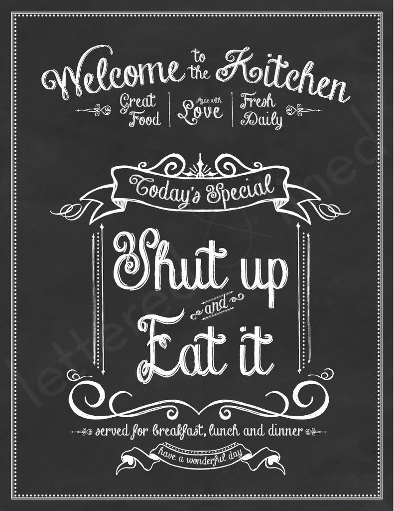 Shut Up and Eat It 