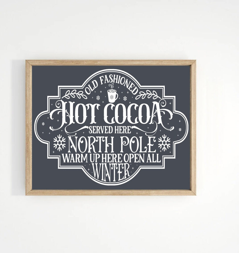 Hot Cocoa in Gray
