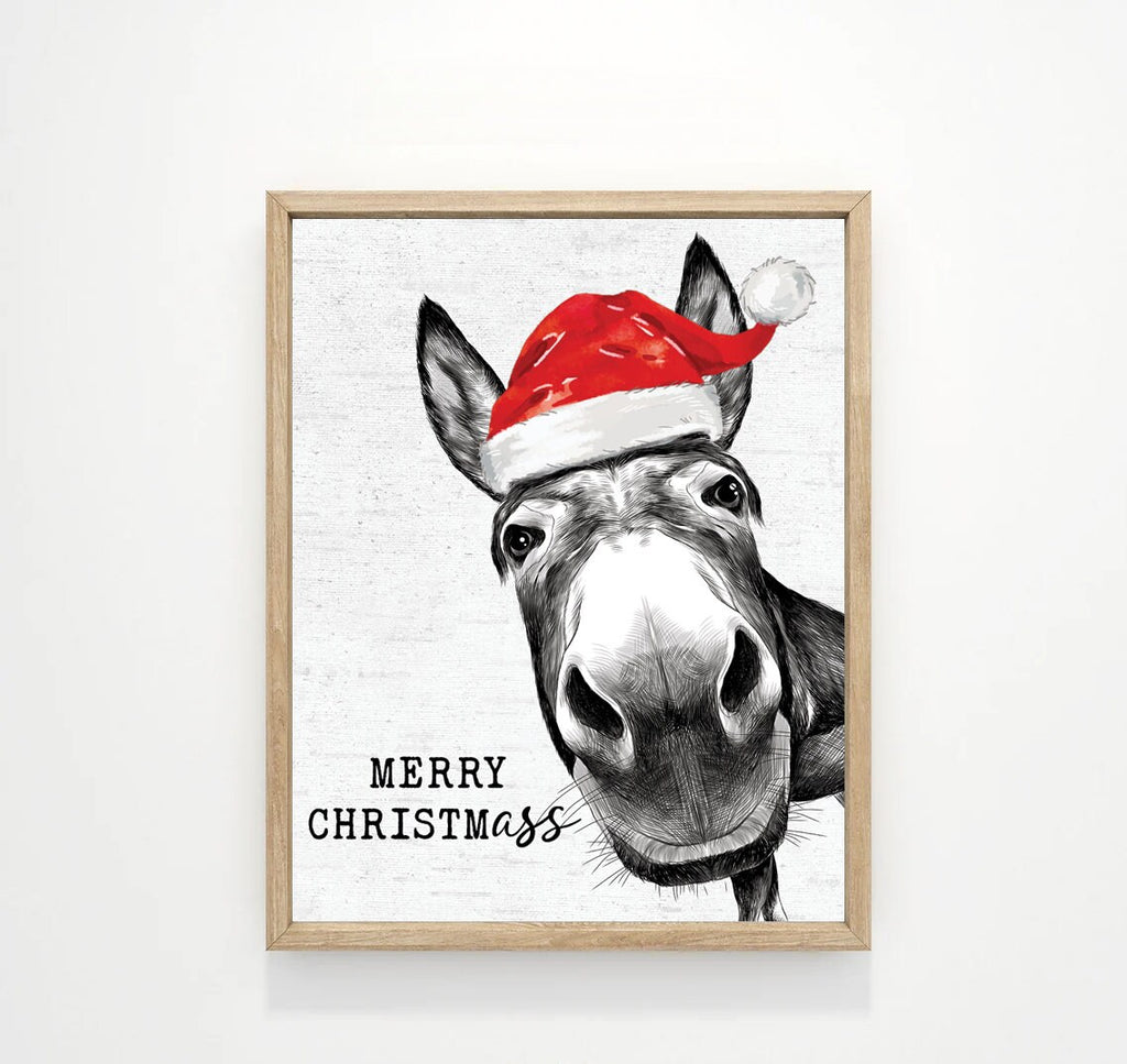Merry Christmass Donkey