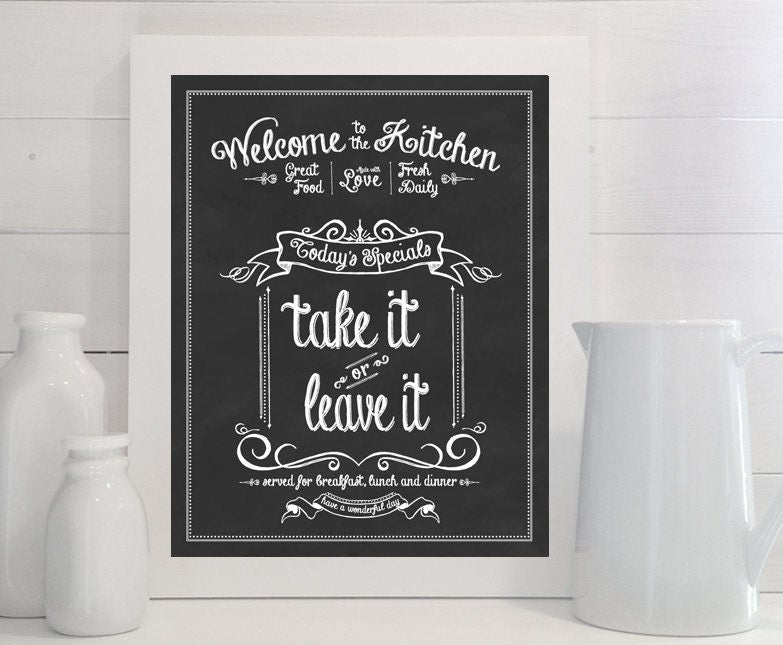 KITCHEN – Lettered & Lined
